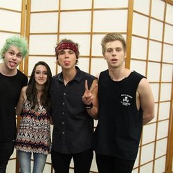 Lundi 23 Juin 2014 avec les 5SOS