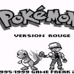 L'écran d'accueil de Pokémon Rouge