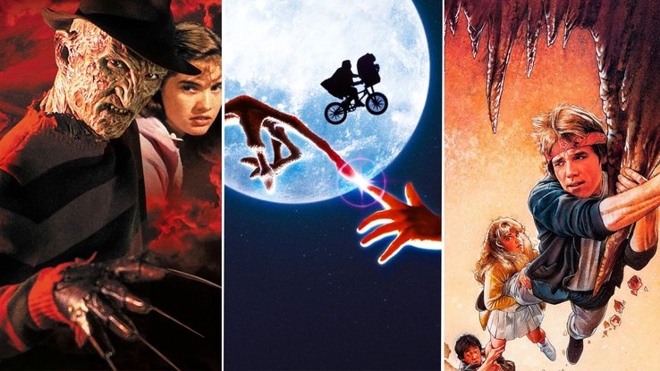 "Les Griffes de la nuit" / "E.T. l’extra-terrestre" / "Les Goonies"