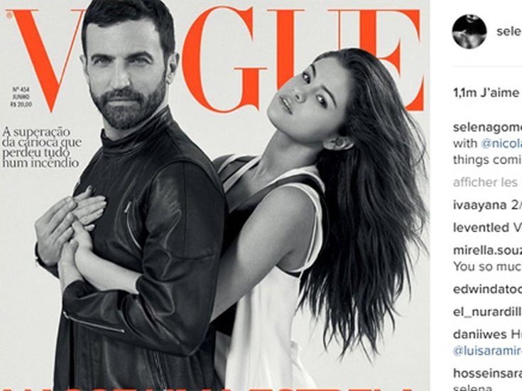 Selena Gomez et Nicolas Ghesquiere 