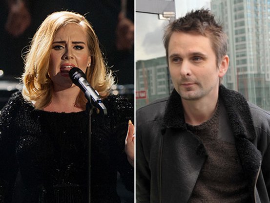 Adele et Matt Belamy