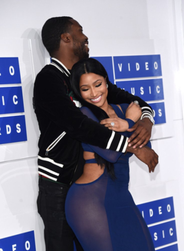 Nicki Minaj et Meek Mill aux VMAs 2016