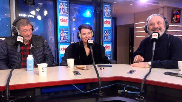 Christelle Reboul, Fred Bouraly et Éric Laugérias : leur interview à propos de la pièce "Ave César"