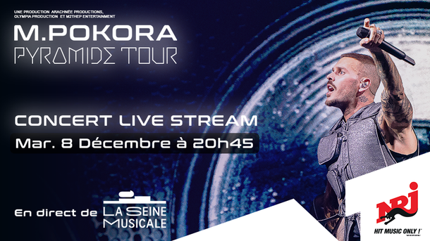 M. Pokora annonce une ultime date de son «Pyramide Tour» en version virtuelle!