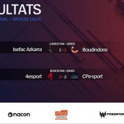 La Grosse Ligue - League Of Legends : Résultats des demi-finales