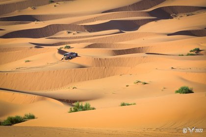 Les Gazelles en étape