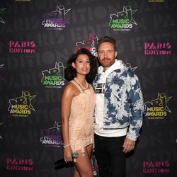 Raye et David Guetta - Photocall NRJ Music Awards Paris Edition