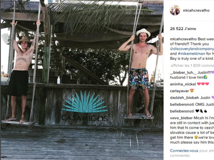 Justin Bieber et Patrick Schwarzenegger