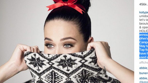 Katy Perry : splendide pour H&M!