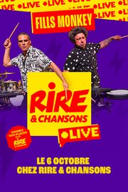 Jeu concours - Les Fills Monkey en show privé le 6 octobre avec Rire & Chansons