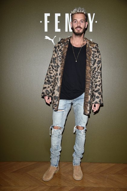 M. Pokora ne loupe jamais sa séance de sport