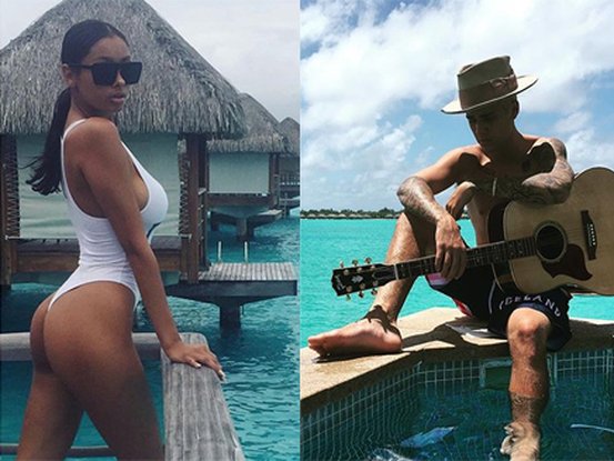Jayde Pierce et Justin Bieber 