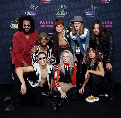 Catherine Ringer et son groupe - Photocall NRJ Music Awards Paris Edition