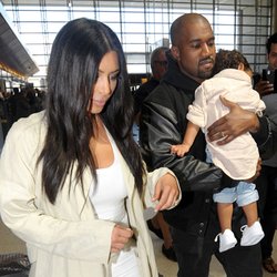 Kanye West, North West et Kim Kardashian en Arménie