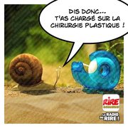 Deux escargots discutent..