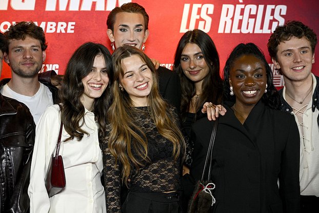 Les élèves de la Star Academy à l'avant-première de "Running Man"