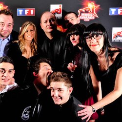 Dans les backstages...