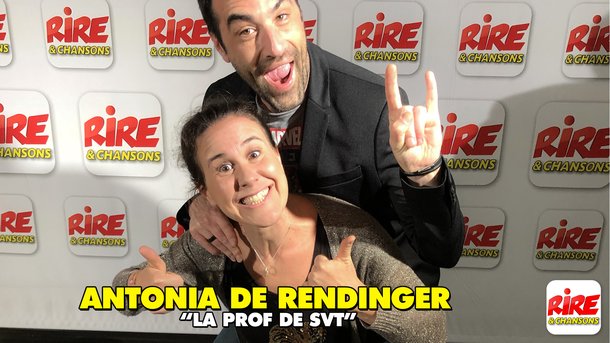 Antonia de Rendinger - la prof de svt Mme Berthe Mollard - Moi Jeu - Sébastien Boché - Rire & Chansons
