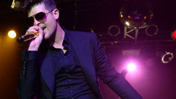 Robin Thicke : "Blurred Lines" est le hit le plus vendu de 2013 !