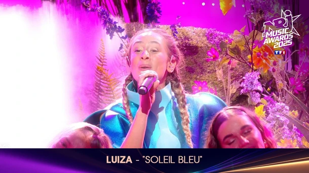 Luiza transporte le public avec son hit "Soleil Bleu"