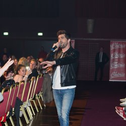 Agustin Galian et son public lors du Concert privé Pop Love