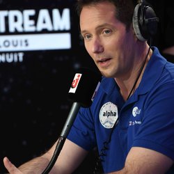 Thomas Pesquet dans l'émission NRJ Radio Stream