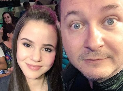 Marina Kaye et Cauet 