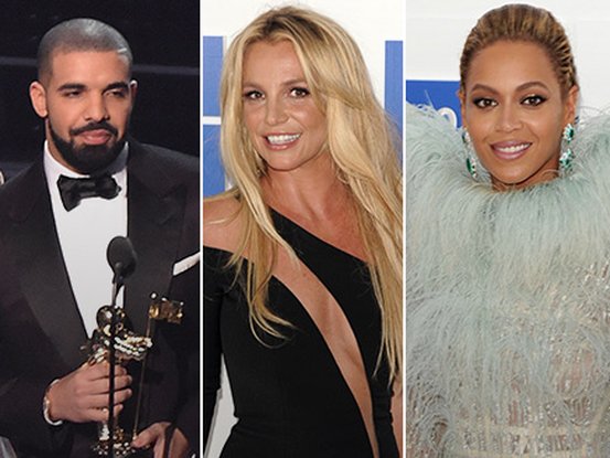 Drake Britney Spears Beyoncé