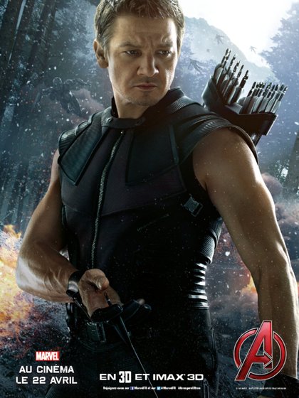 Avengers, L’Ère d'Ultron: Hawkeye (Jeremy Renner)