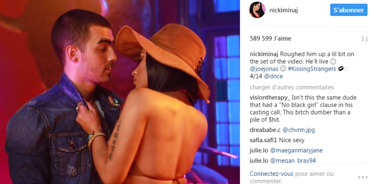 Nicki Minaj et Joe Jonas  