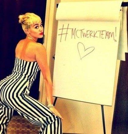 Miley Cyrus : reine du twerk !