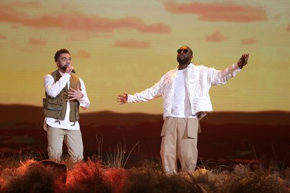 Gims et Kendji - Cérémonie des NRJ Music Awards Paris Edition