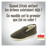 Blague : les drônes d'avant ...