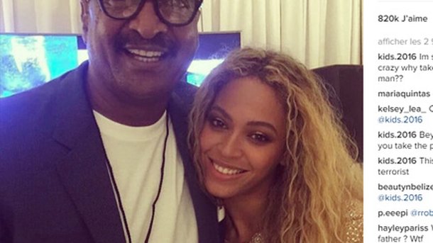 Beyoncé poste des photos de famille avec son papa!