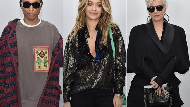 Pharrell Williams, Rita Ora, Lily Allen: défilé de stars à Paris pour Chanel!