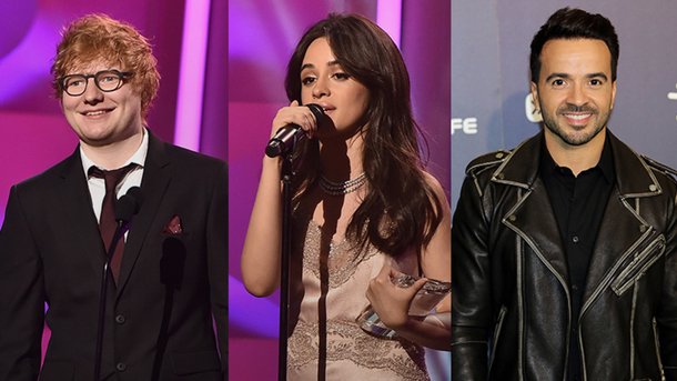 Ed Sheeran, Camila Cabello, Luis Fonsi…: le mashup de 2017