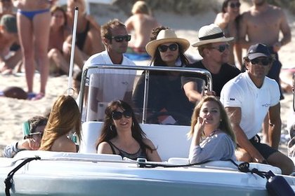 Bono en vacances à Saint Tropez!