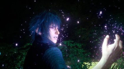 Noctis, héros taciturne de Final Fantasy XV.