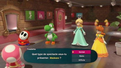 Le mode “Scène rythmique” propose trois variantes, de plus en plus intenses...