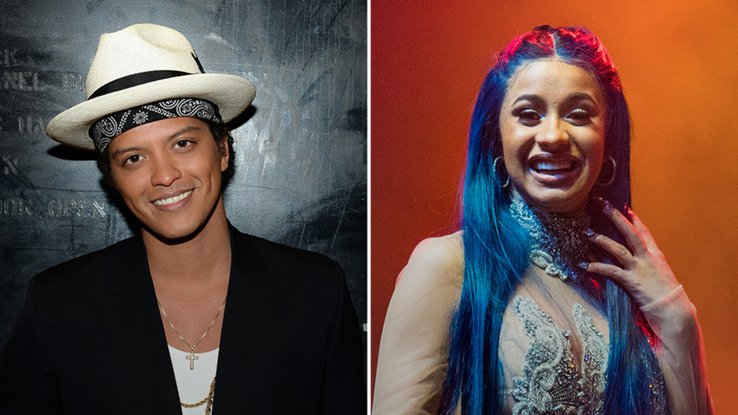 Bruno Mars et Cardi B