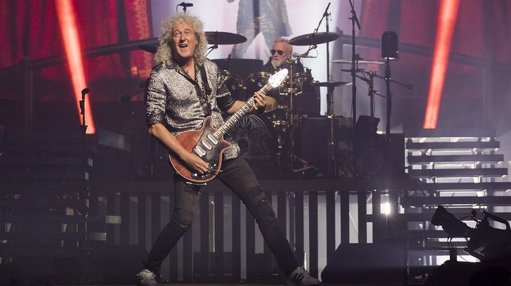 Brian May, Roger Taylor et Adam Lambert - Rhapsody Tour, Vancouver, 2019