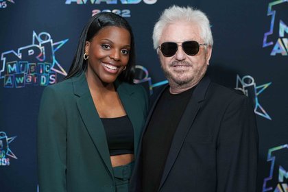 Cerrone et Mentissa - Photocall des NRJ Music Awards 2022