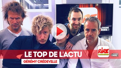 Gérémy Crédeville - Le top de l'actu -  17 novembre 2017 - photo  Rire & Chansons