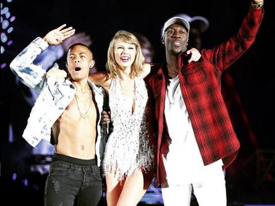 Taylor Swift avec Nico & Vinz