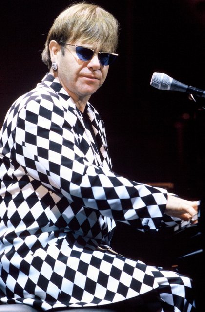 Elton John : Un fou des carreaux