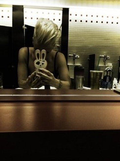 Pink : "Echauffement vocal dans les vestiaires des Bulls. C'est parti Chicago ;)" 
