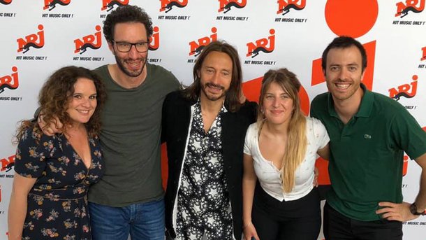 Bob Sinclar mixe à la Tour Eiffel avec NRJ!
