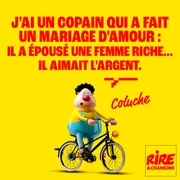 Blagues et citations de Coluche : mariage et argent