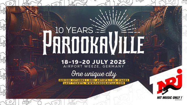 Parookaville 2025 : le festival électro de l'année débarque à Weeze, en Allemagne, avec NRJ