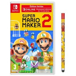 New Super Mario Maker 2 Edition limitée et son stylet